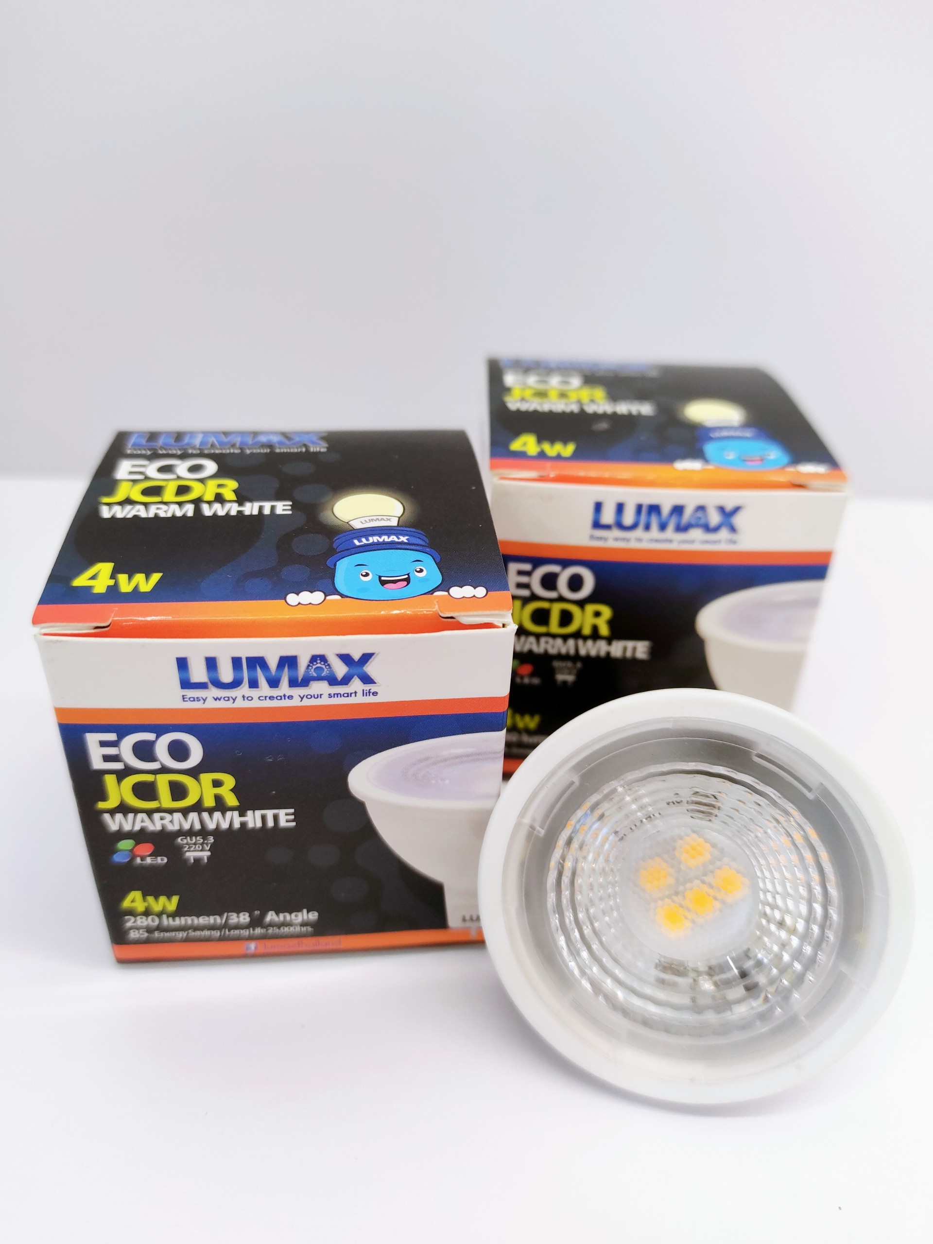 BÓNG ĐÈN LUMAX#ECOJCDR - 4W GU5.3/3000K
