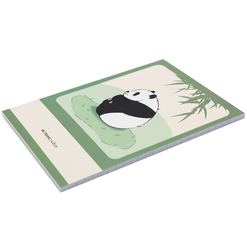 Tập Học Sinh Fluffy Panda - Miền Nam - 4 Ô Ly - 96 Trang 80gsm - The Sun 02