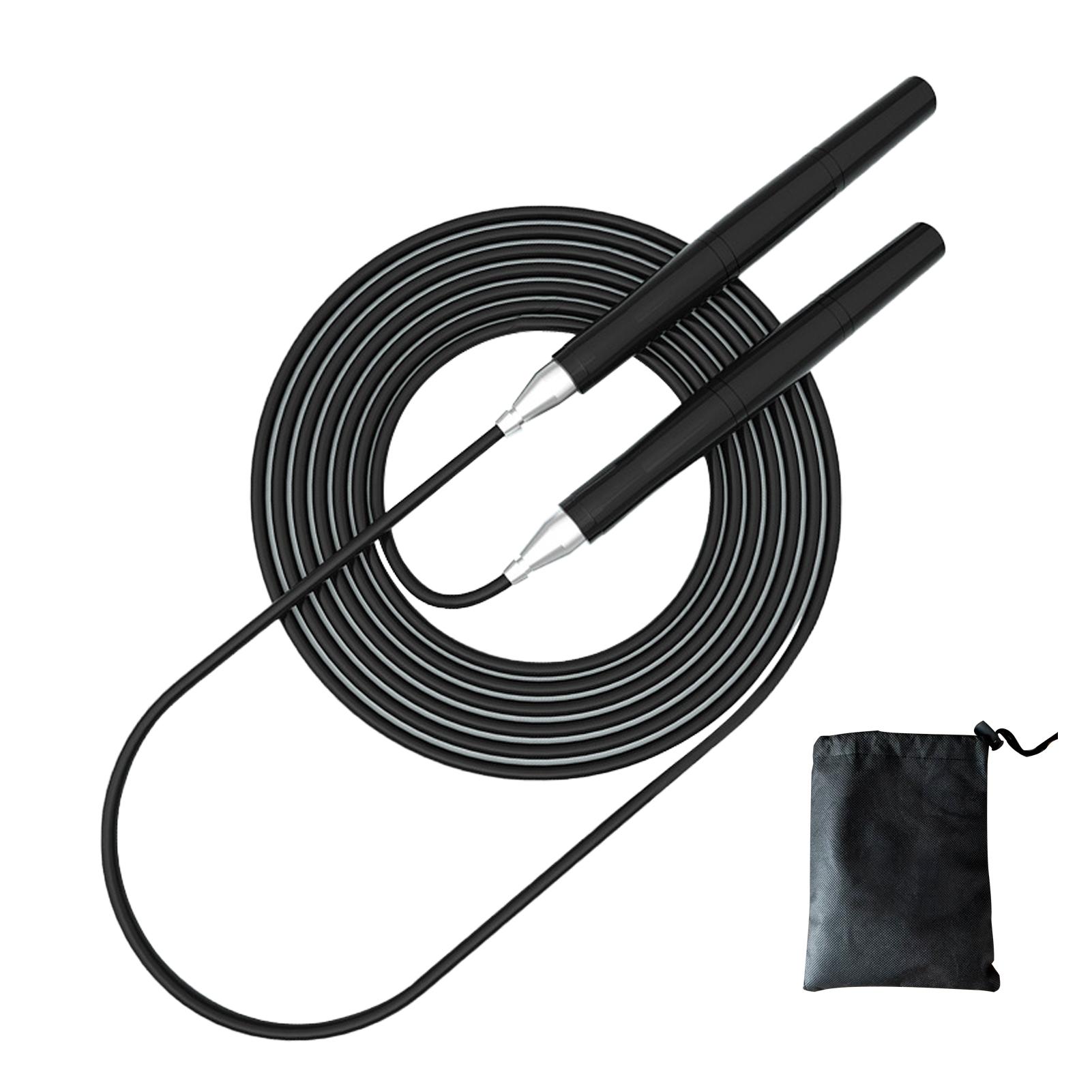 Nhựa PVC Không Trượt Dây Nhảy Thể Thao Tốc Độ Nhanh Chóng Tập Gym Trẻ Em Trẻ Em Có Thể Điều Chỉnh Chiều Dài Sinh Viên Giảm Cân Sân Chơi