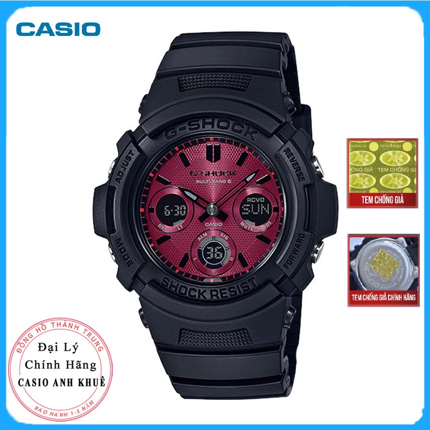 Đồng Hồ Casio Nam G-Shock AWR-M100SAR-1ADR Năng Lượng Mặt Trời
