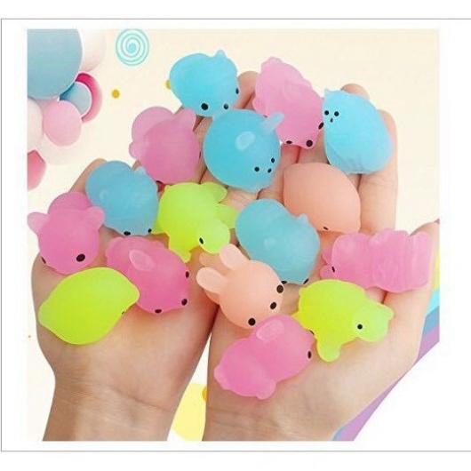 SQUISHY MOCHI PHÁT SÁNG TRONG ĐÊM-BÉ MOCHI DỄ THƯƠNG PHÁT SÁNG BAN ĐÊM