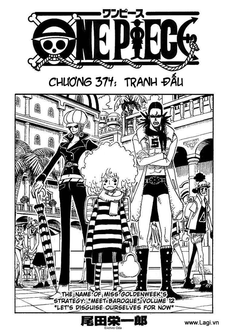 One Piece Chapter 374 - Trang 1