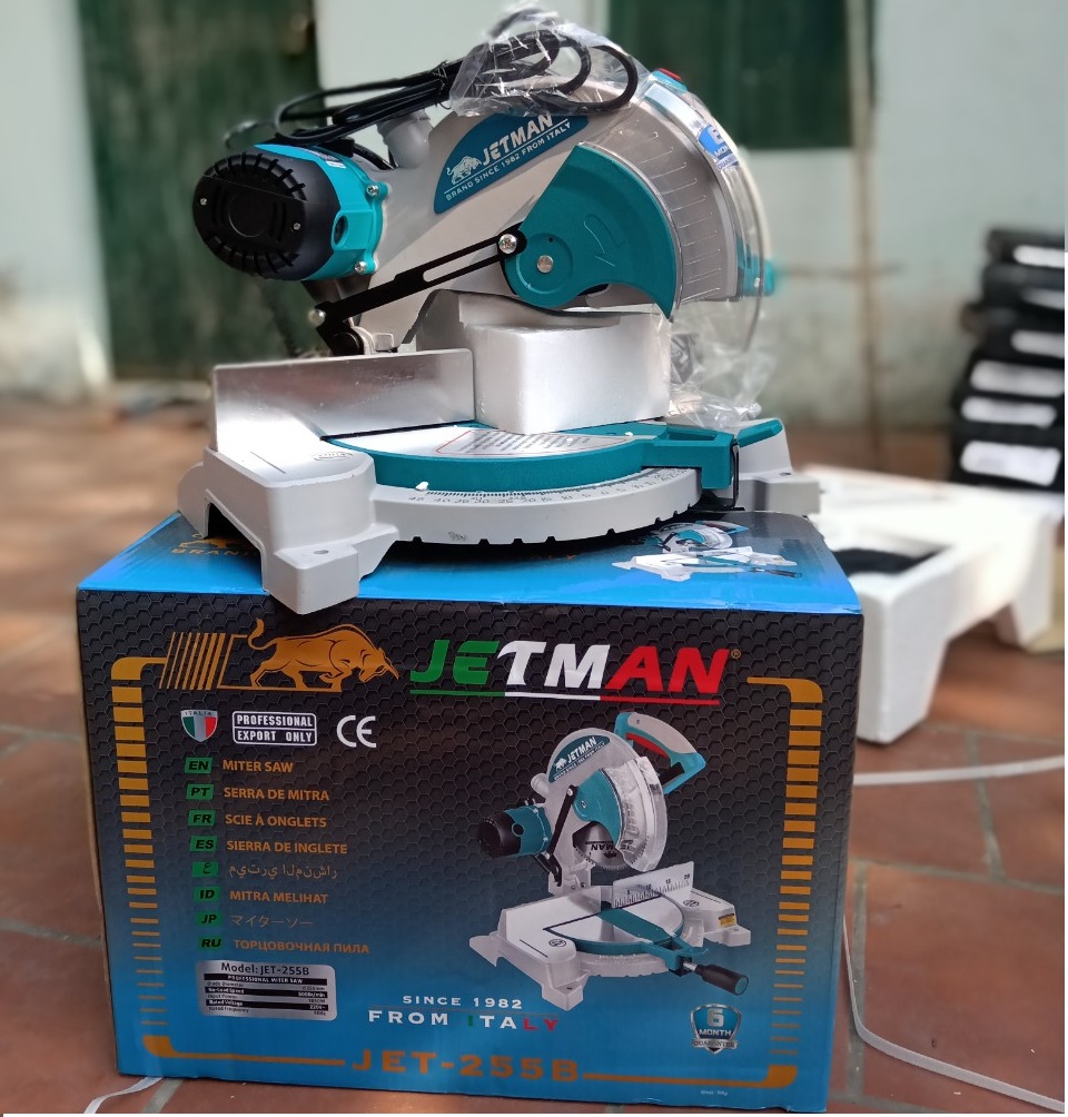 Máy cắt nhôm cao cấp JETMAN 255B - Tặng lưỡi cắt