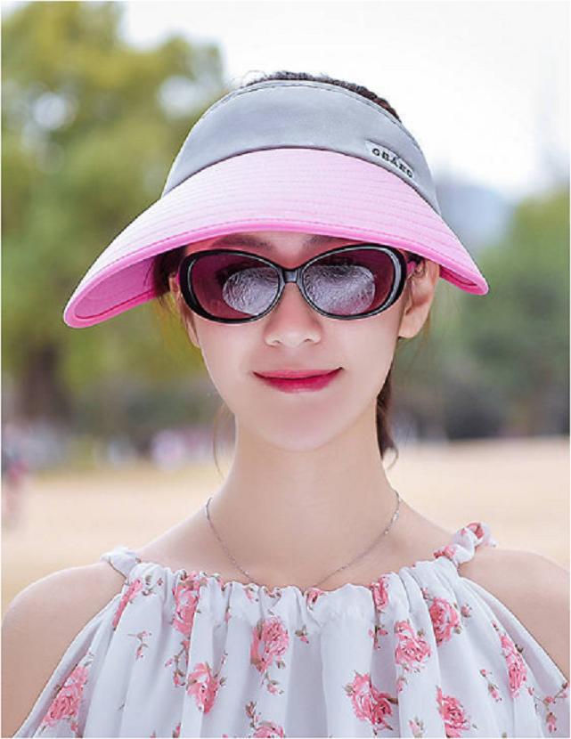 Nón rộng vành nửa đầu chống nắng chống uv cao cấp mũ nón chống nắng cao cấp