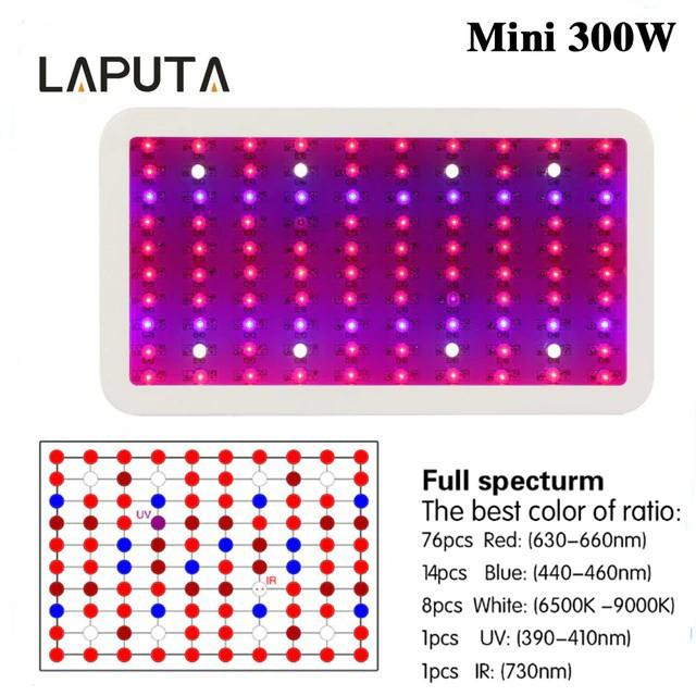 Đèn LED phát triển cây công suất cao 300w