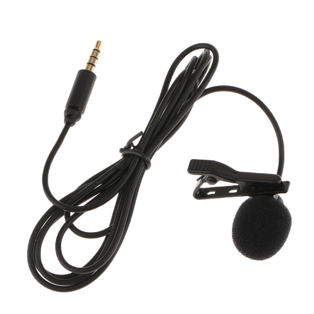 BY-LM10 Lapel External Lavalier Interview Recording Microphone