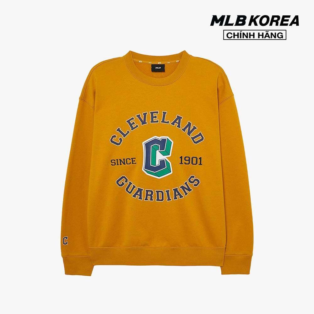 MLB - Áo sweatshirt unisex cổ tròn tay dài bo gấu thời trang 3AMTV1034