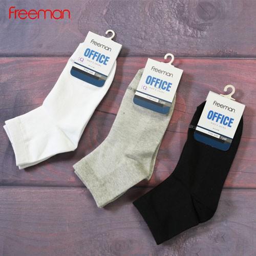 Combo 5 đôi Tất vớ cổ trung, chất liệu cotton FREEMAN [SOF30...]