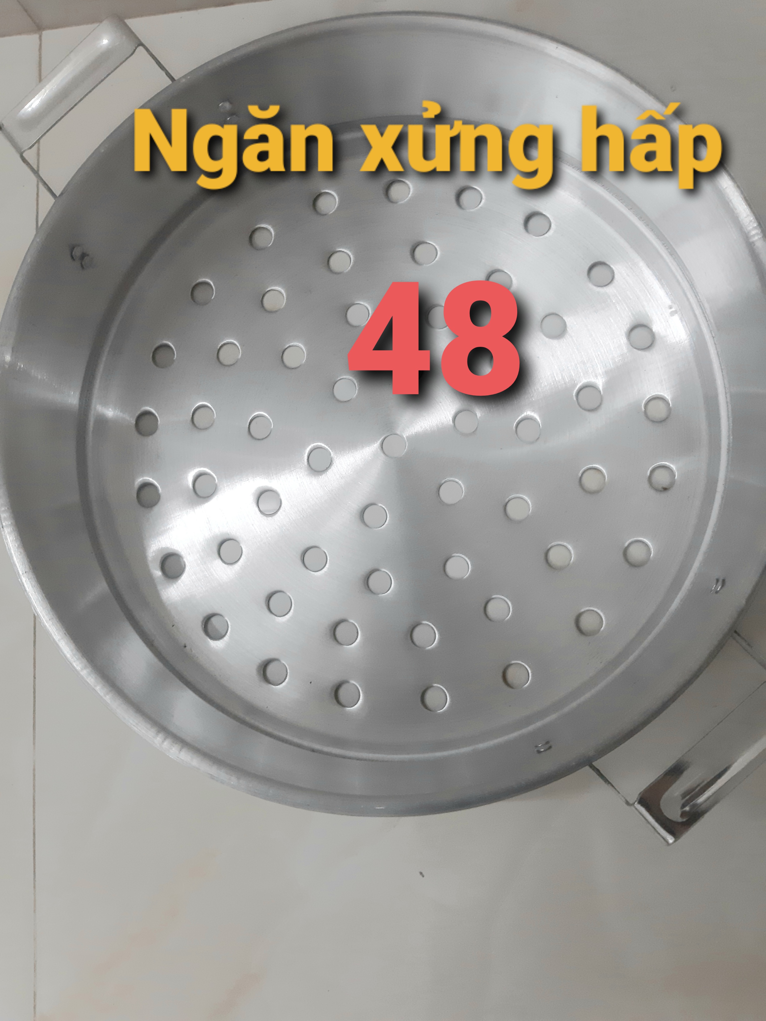 NGĂN XỬNG HẤP NHÔM 48, NGĂN HẤP 48 MUA ĐỂ GHÉP VÀO BỘ XỬNG 48