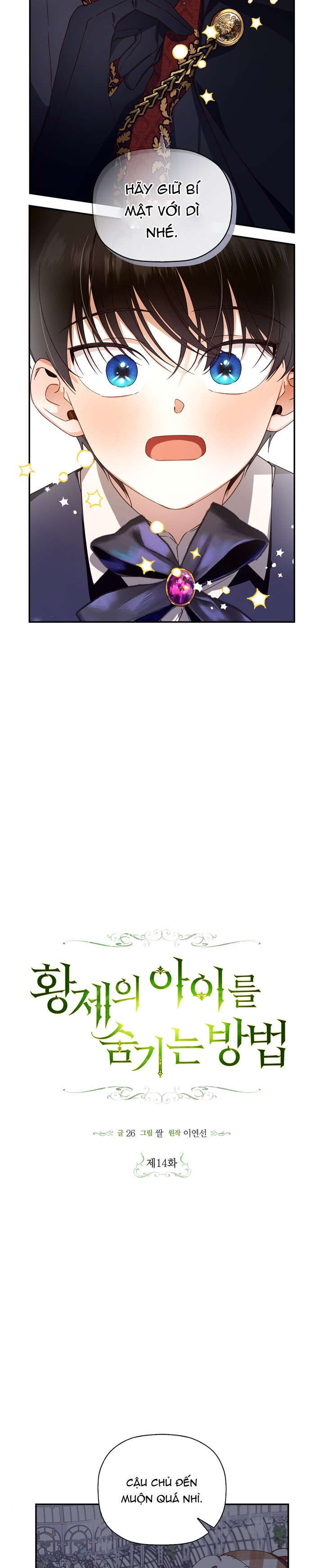 cách che giấu đứa con của hoàng đế chapter 14 10