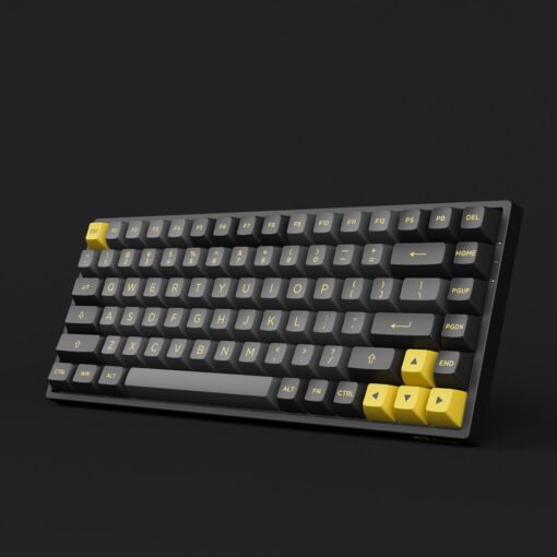 Bàn phím cơ không dây AKKO 3084B Plus Black Gold _Mới, Hàng chính hãng