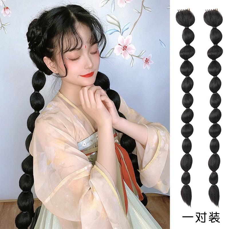 Tóc cổ trang buộc hàng đẹp thắt nút