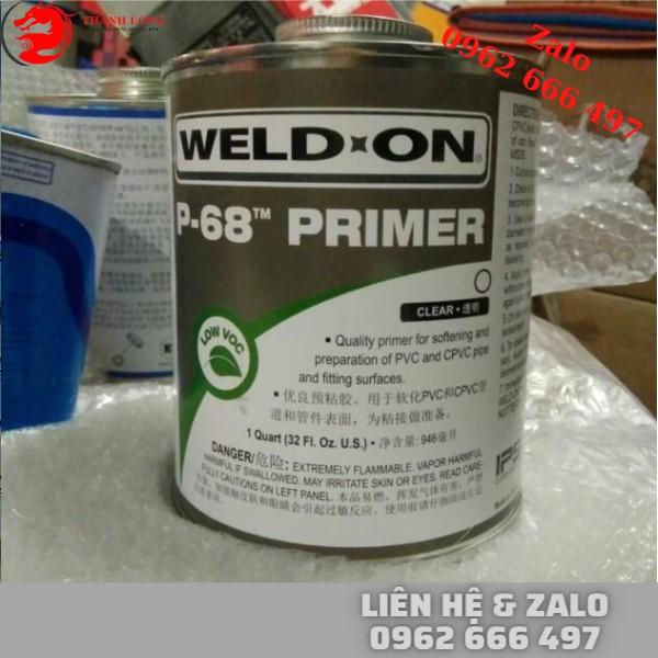 Keo rửa Primer WELD-ON P-68 loại 946ml