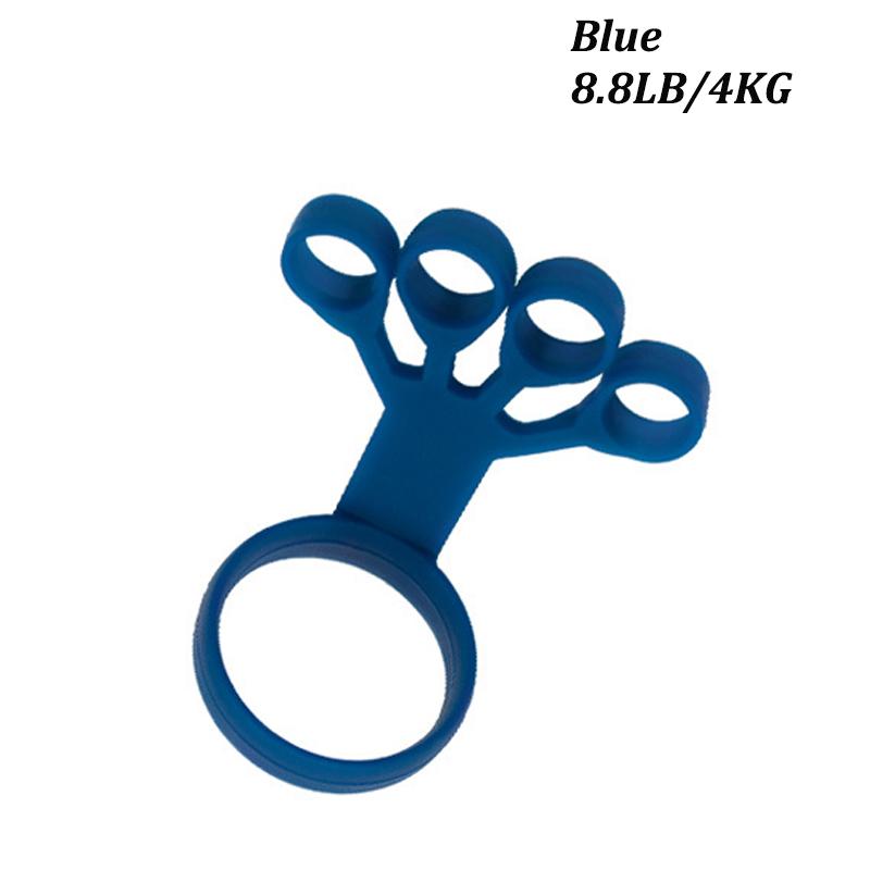 Silicon điều chỉnh tay cầm tay huấn luyện ngón tay tập thể dục carpal mở rộng cơ bắp tập thể dục tập thể dục tập thể dục sức mạnh tay cầm tay Color: type2 black