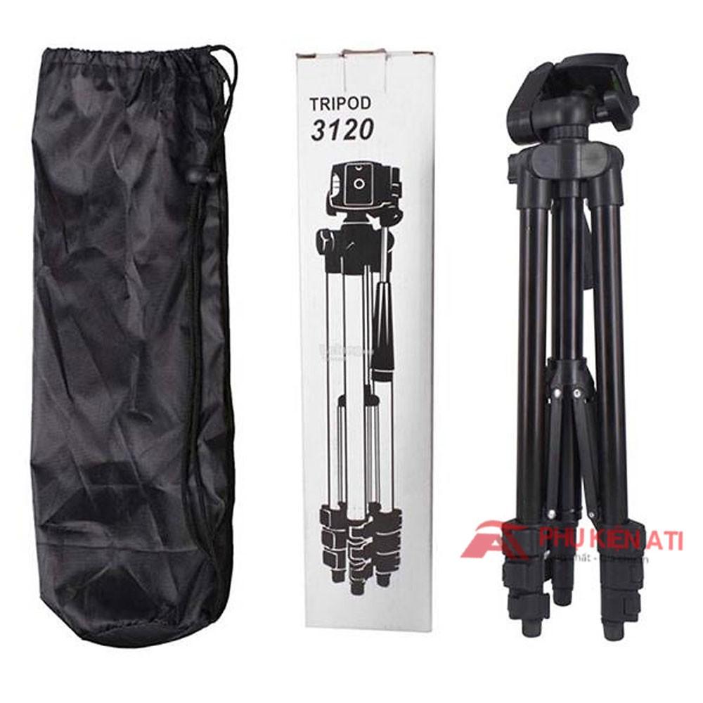 Gậy 3 chân chụp hình cho máy ảnh, điện thoại Tripod TF - 3120 loại tốt