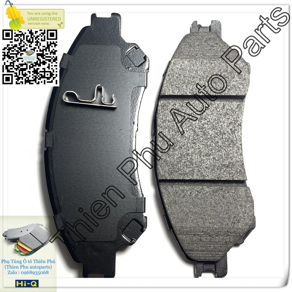 Má phanh chính hãng Hi-Q cho Xpander + Vitara + Livina 2019- . Bố thắng trước Brake Pad OEM 5581061M00 5581061M01 558106