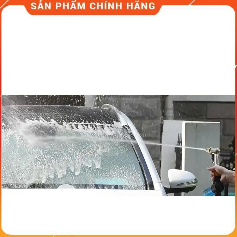 Bộ dây vòi xịt nước rửa xe,tưới cây ,tăng áp 3 lần,loại 3m,5m 206701-3 đầu đồng,cút đồng,nối đồng+ mở chai