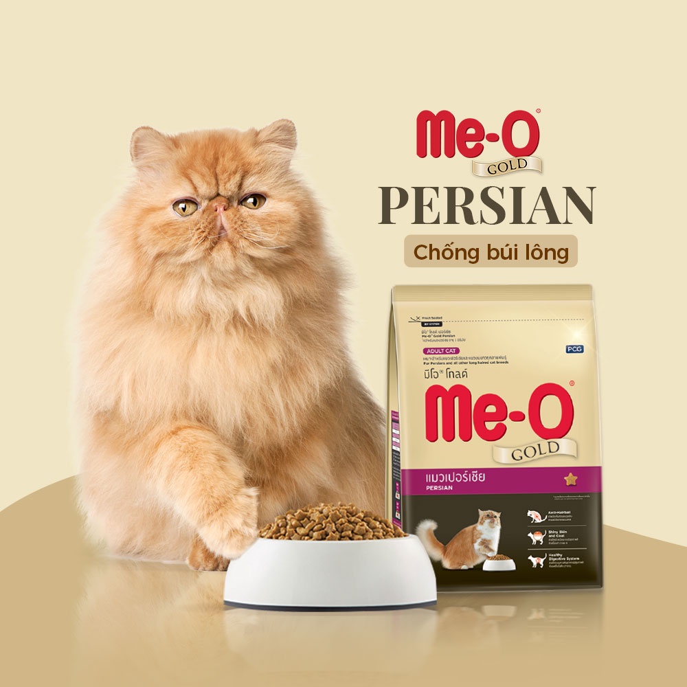 Thức Ăn Mèo Cao Cấp Me-O Gold Persian 1.2kg