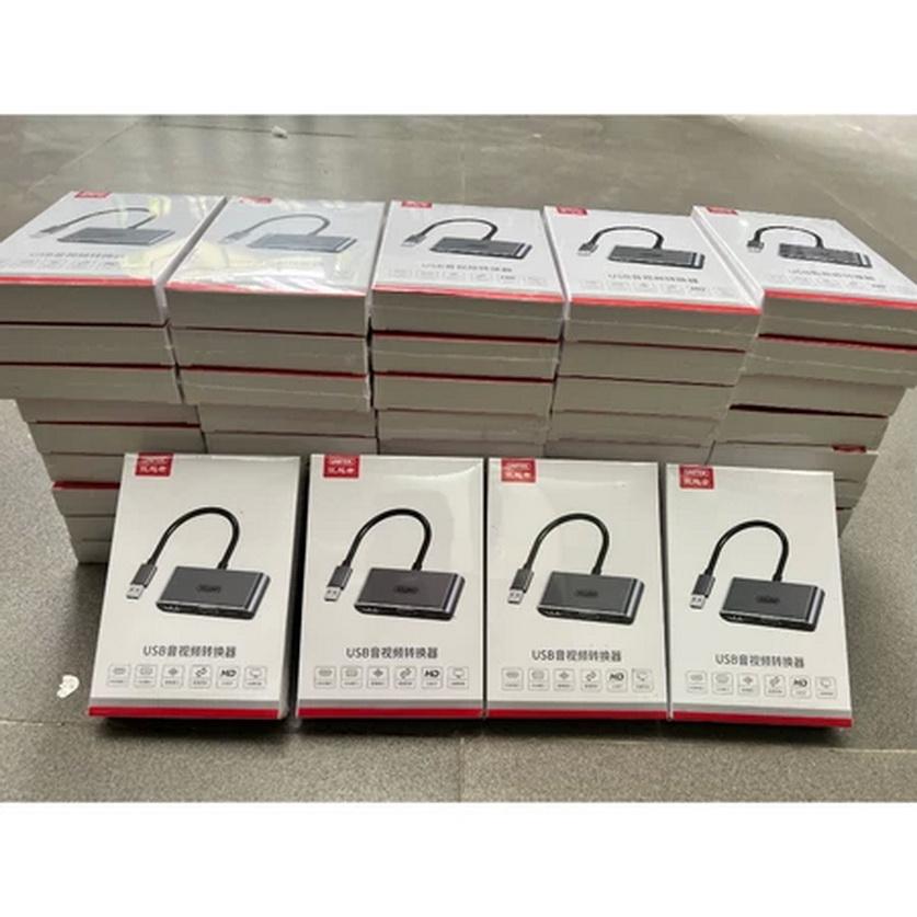 CÁP CHUYỂN ĐỔI TỪ CỔNG USB RA CÁC CỔNG HDMI / VGA / DC 3.5 AUDIO V305A UNITEK - HÀNG CHÍNH HÃNG