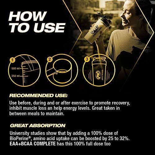 PVL EAA+BCAA Complete (30 Servings) - Hỗ Trợ Phục Hồi và Phát Triển Cơ, Giảm Đau Nhức Mệt Mỏi Sau Tập