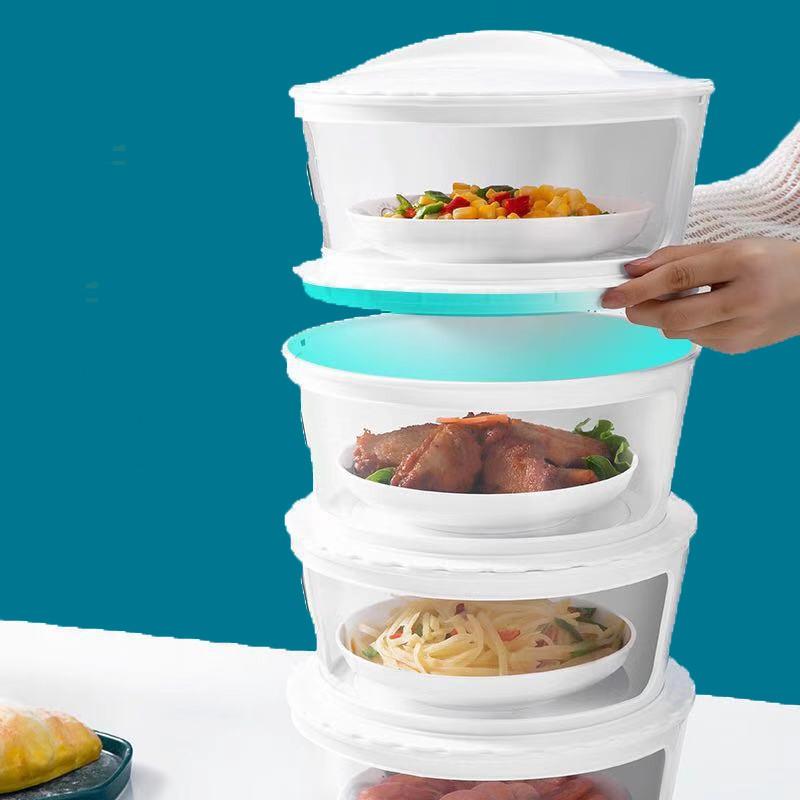 Lồng bàn giữ nhiệt đậy thức ăn 5 tầng mẫu mới 2021 HOT