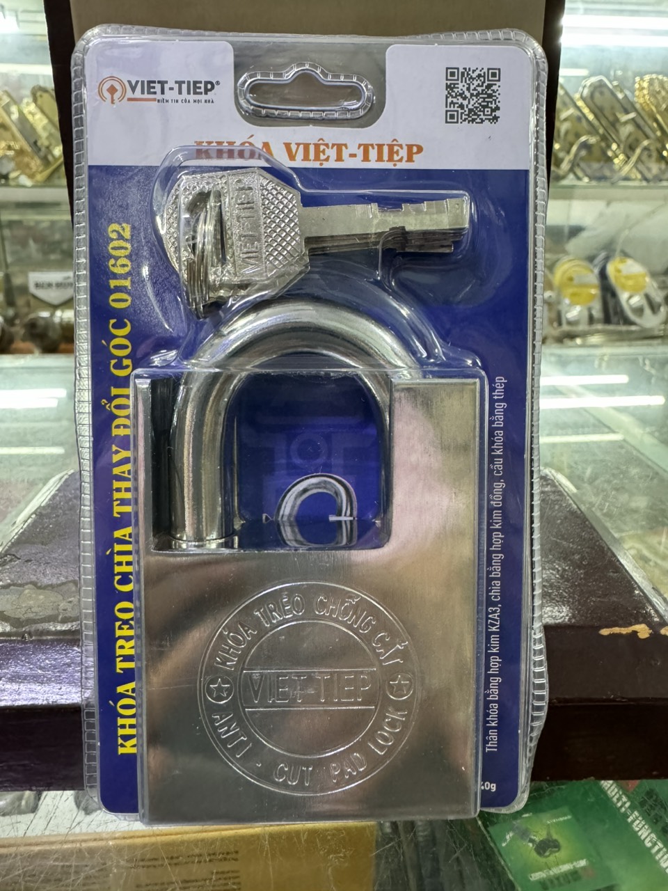 Khóa Việt Tiệp 6f chống cắt 1602