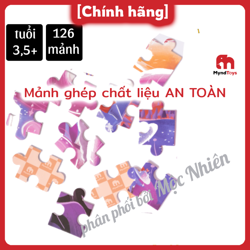 Đồ Chơi Xếp Hình Myndtoys Fantasy Puzzle - Unicorn Dance Dành Cho Bé Gái