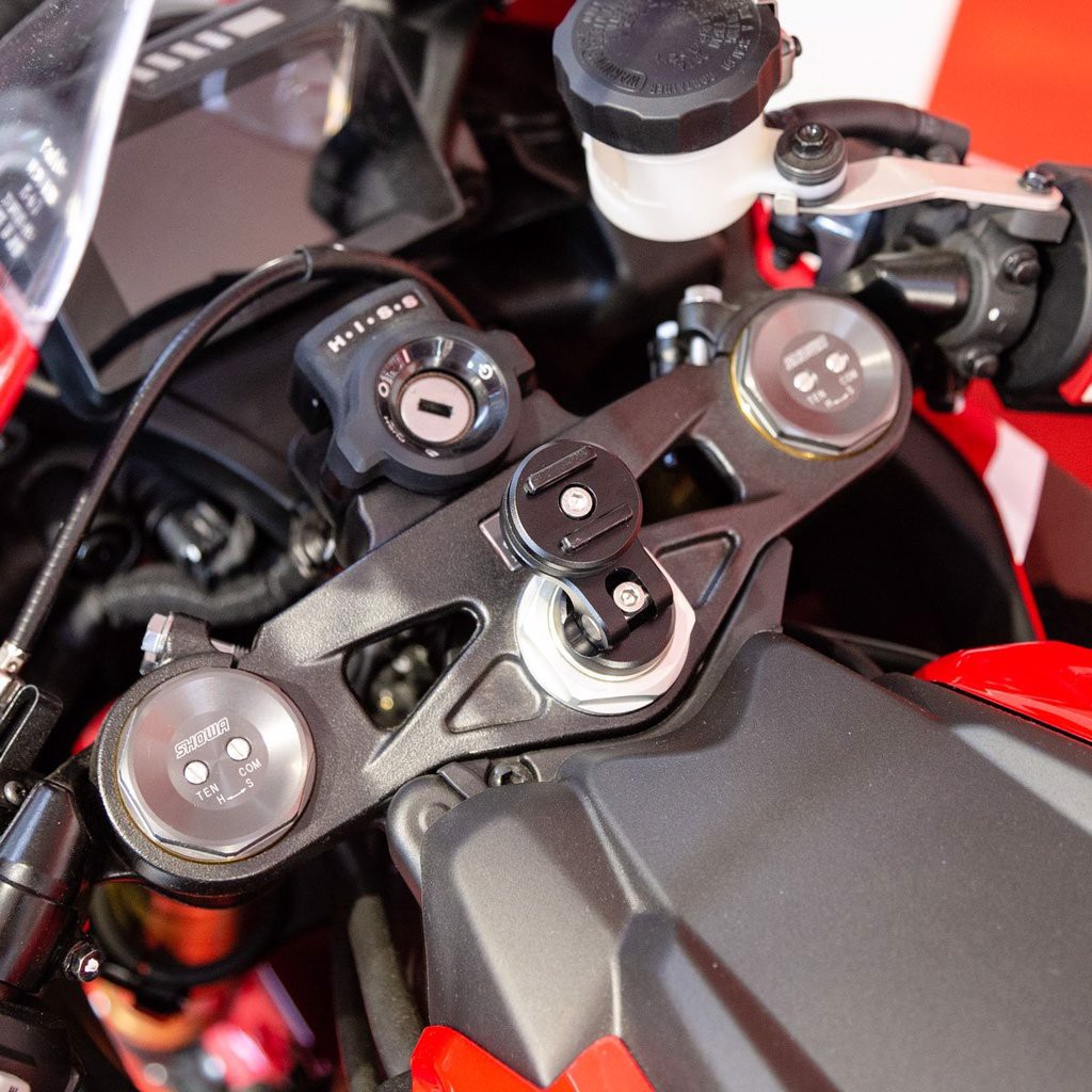 Giá Đỡ Kẹp Điện Thoại Cho Xe Moto SP Connect Stem - Chống Rung, Bảo Vệ Thiết Bị - Hàng Chính Hãng