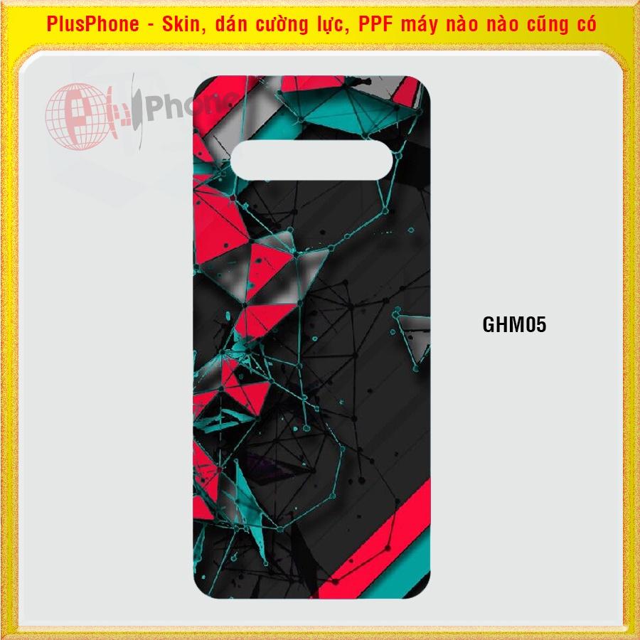 Dán Skin cho điện thoại LG V40, V50, V50s, V60 thinQ in phối màu