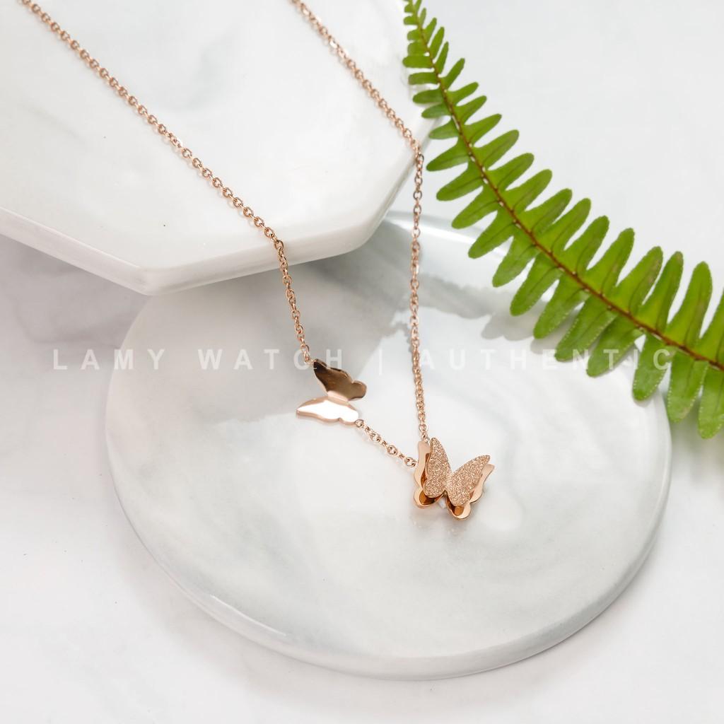 Dây chuyền CDE Pave Butterfly Necklace CDE0612 - Lamy watch