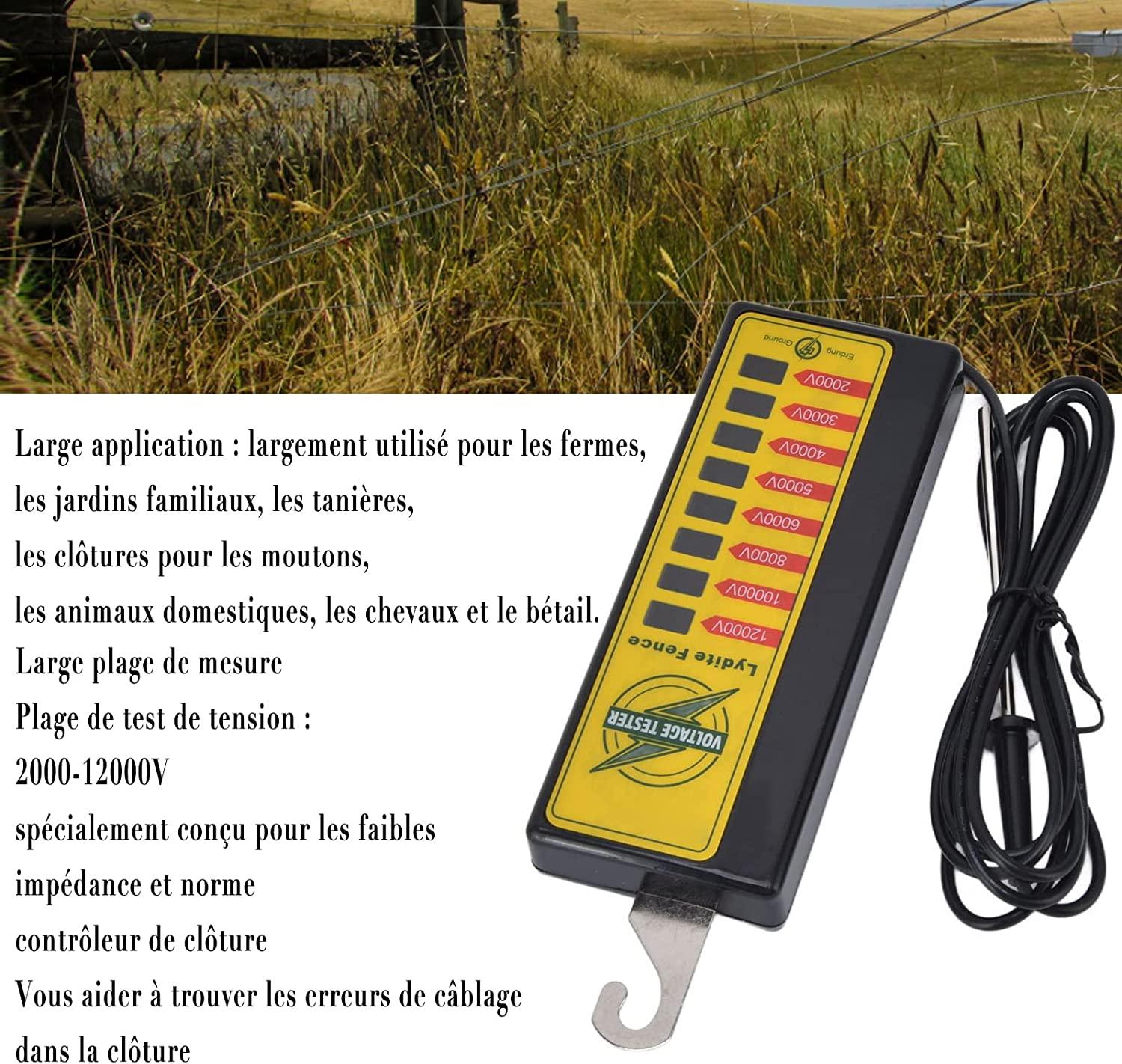 Bộ căng của điện áp, máy kiểm tra hàng rào, hàng rào điện 12kV, máy dò khuyết