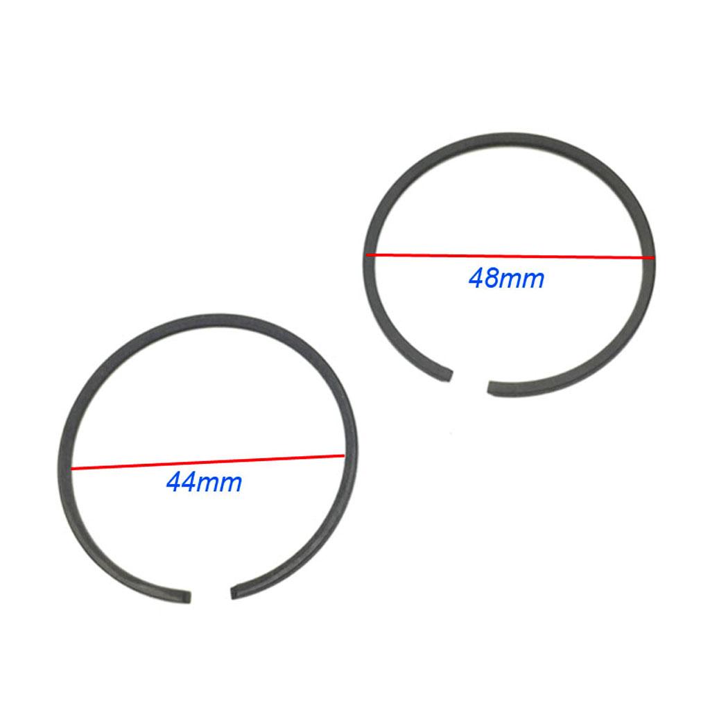 47mm Piston Ring Kits with Gasket for 80cc Motorised Bike Bicycle 2-Stroke