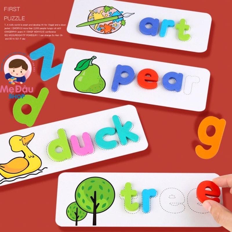 SPELLING GAME - Trò chơi đánh vần ghép từ vựng Tiếng Anh cho bé vừa chơi vừa học