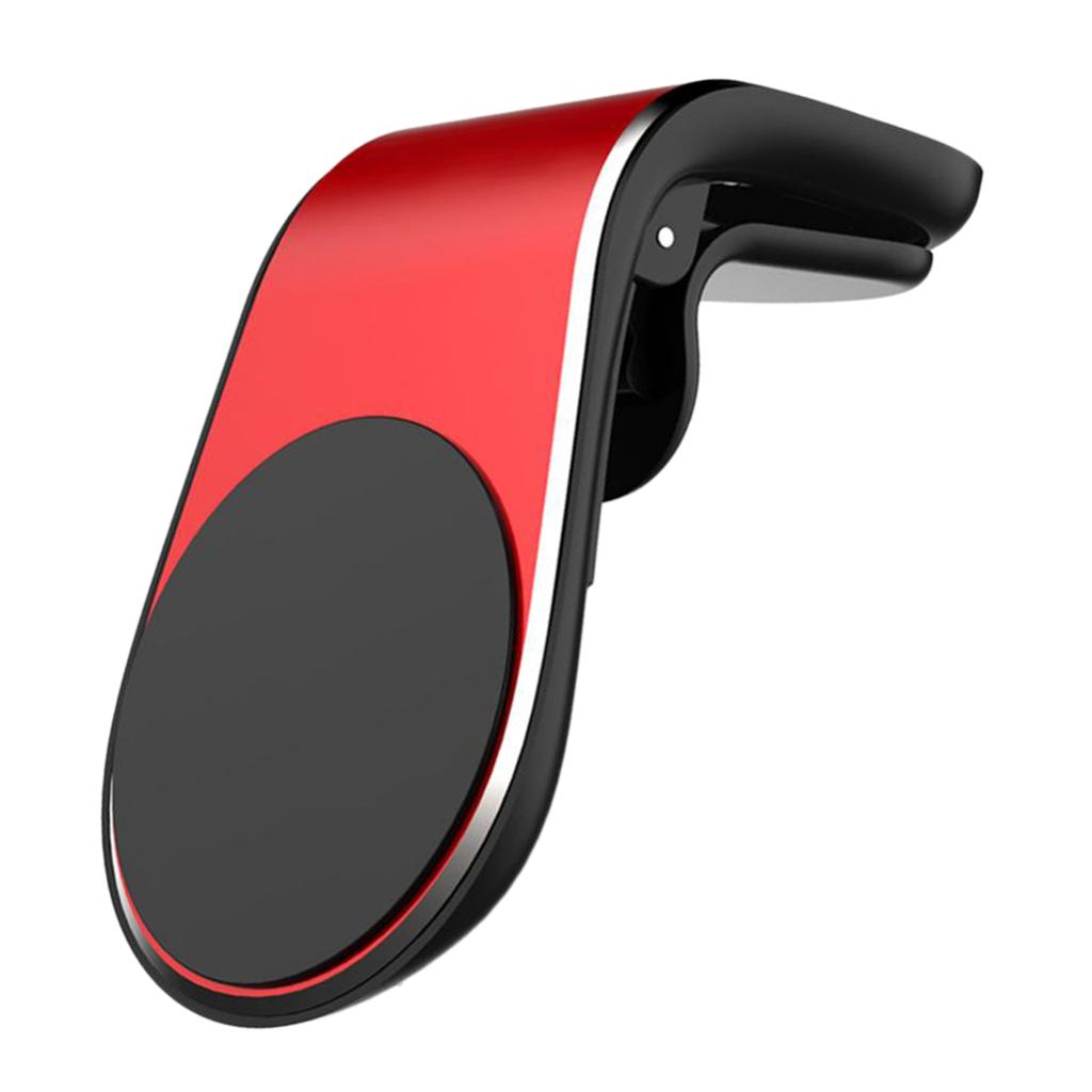 360° Car RV Vent Mount Vehicle Holder Phone GPS Stand Bracket, Red