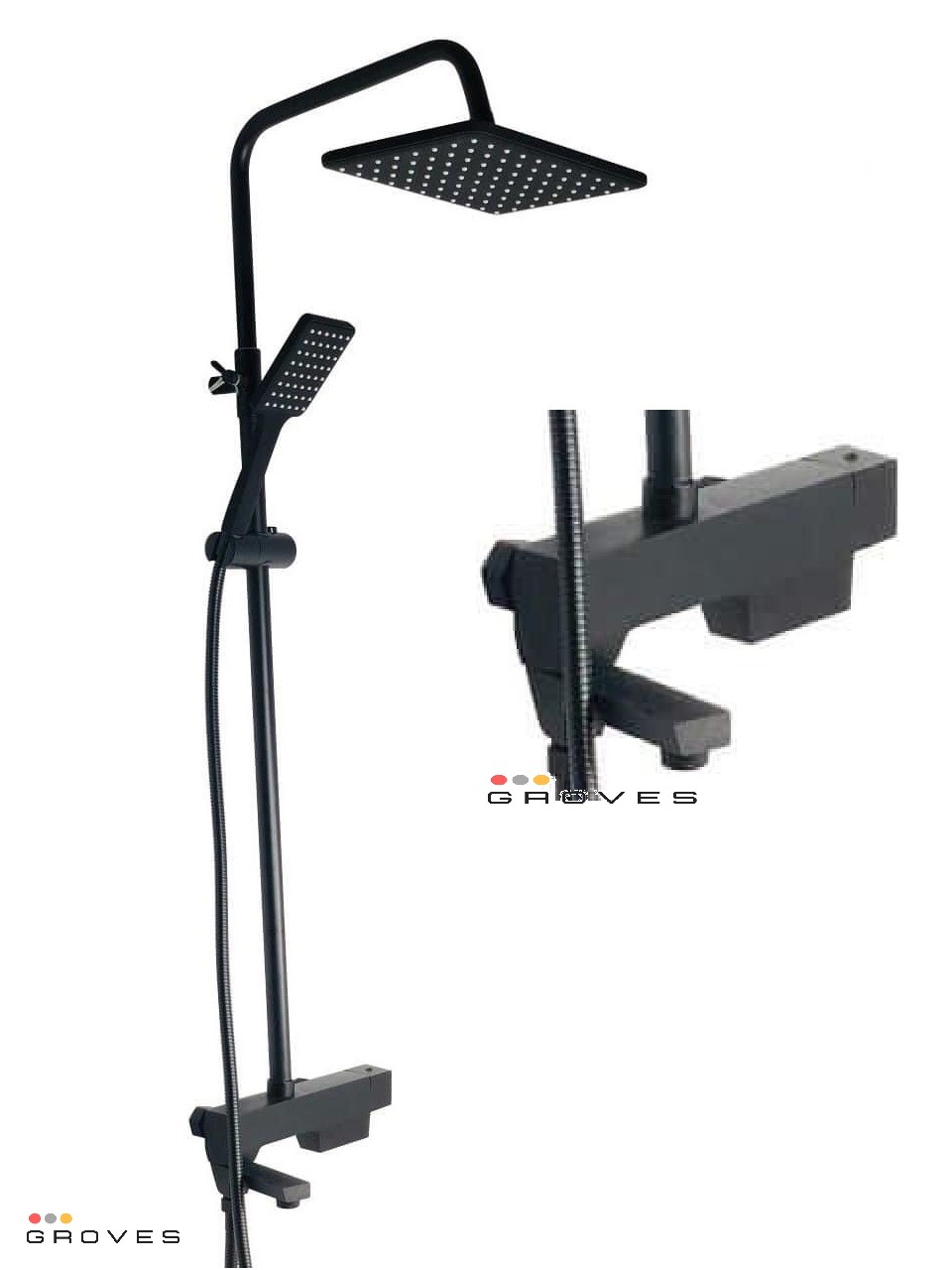 Sen cây nhiệt độ đen tuyền GS8807 black