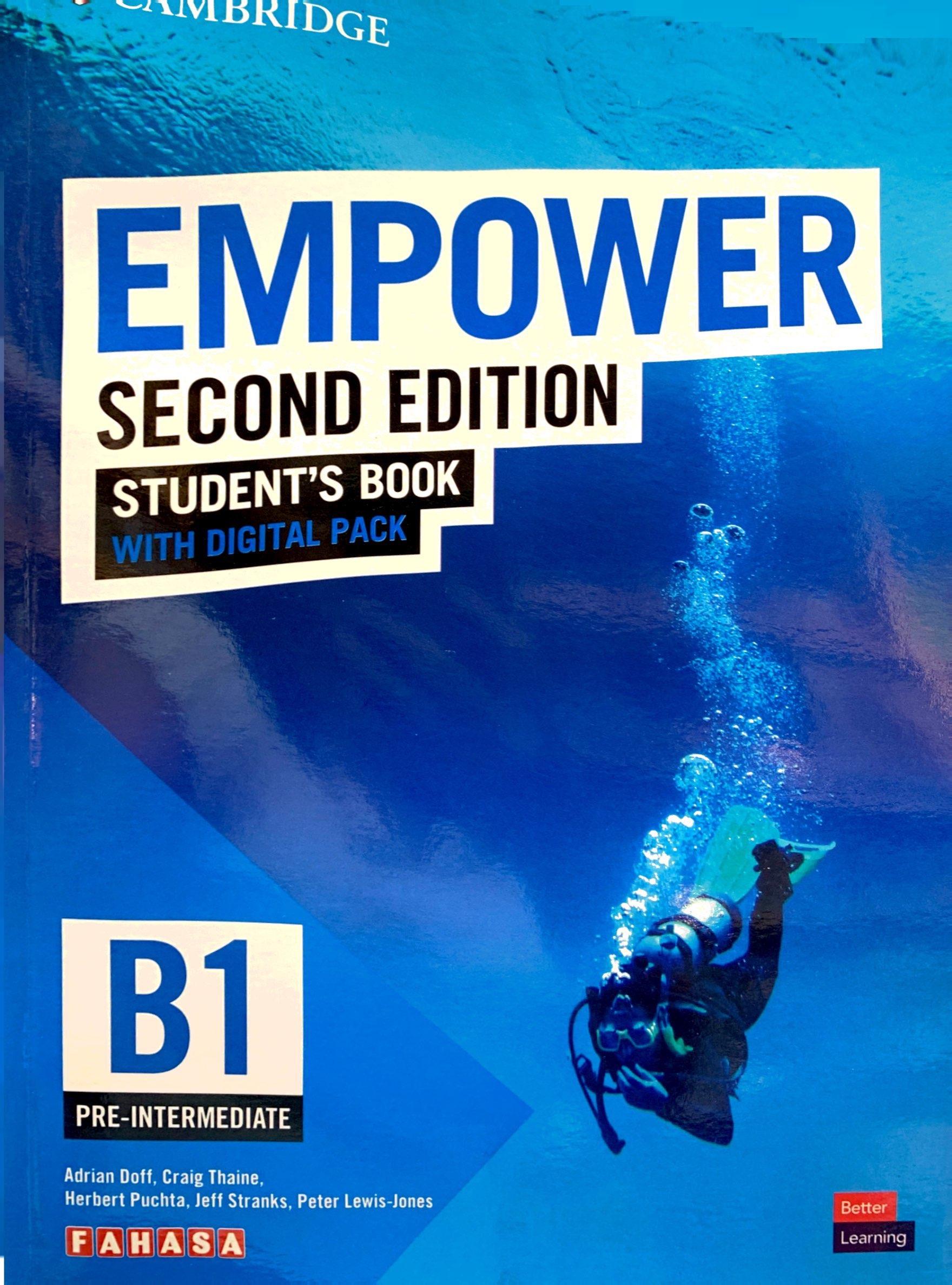 Empower Pre-Intermediate &amp; B1 Student's Book With Digital Pack - 2nd Edition