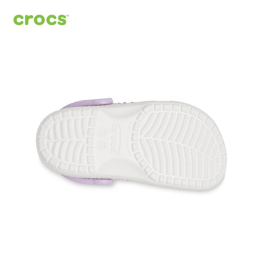 Giày lười trẻ em Crocs FW FunLab Clog Toddler I AM Frozen II White - 207715-100