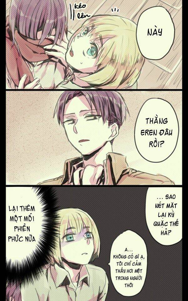 tấn công người khổng lồ - doujinshi eren x mikasa chapter 45 9