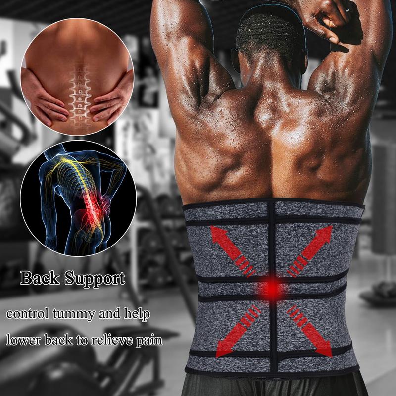 Tập Gym Thể Thao Nam Eo Huấn Luyện Nịt Thể Dục Tông Đơ Cắt Đai Giảm Béo Tập Toàn Thân Giảm Cân Xông Hơi Mồ Hôi Bụng Tập Luyện Béo