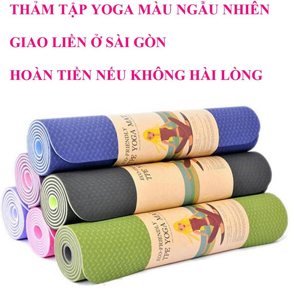 Thảm tập gym thảm yoga định tuyến thảm tập yoga thảm yoga chống trượt thảm tập thể dục thảm tập yoga định tuyến 6mm