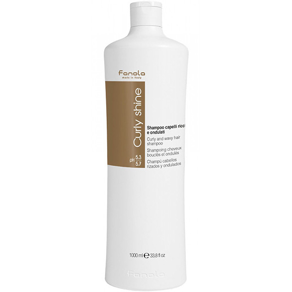 Dầu gội Fanola Curly Shine dành cho tóc uốn quăn và dợn sóng Italy 1000ml