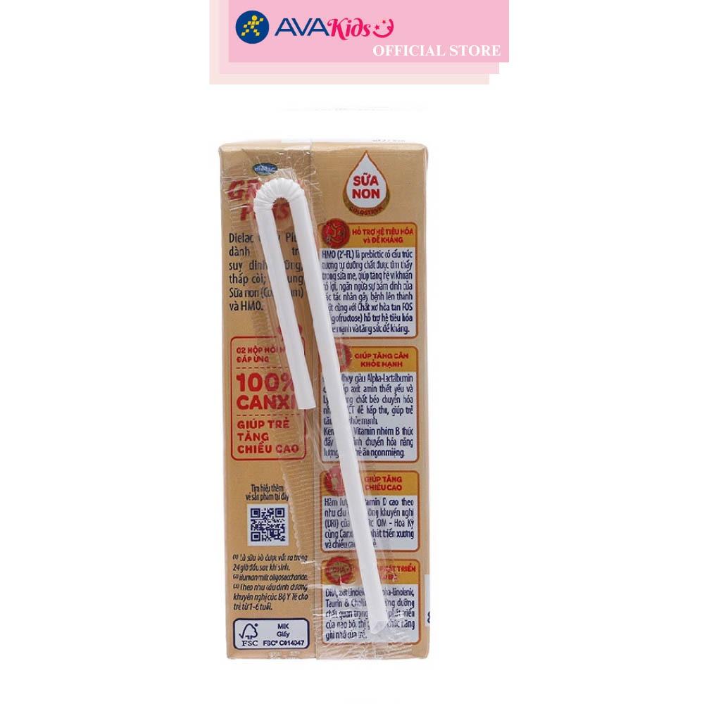 Thùng 48 hộp sữa non pha sẵn Dielac Grow Plus 180 ml (từ 1 tuổi)