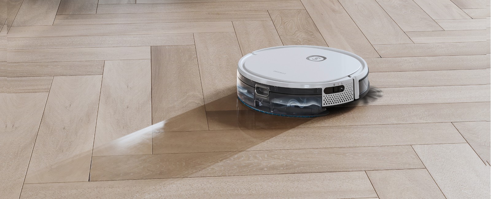 Robot hút bụi lau nhà thông minh Ecovacs Deebot Ozmo U2 Pro - Hàng chính hãng