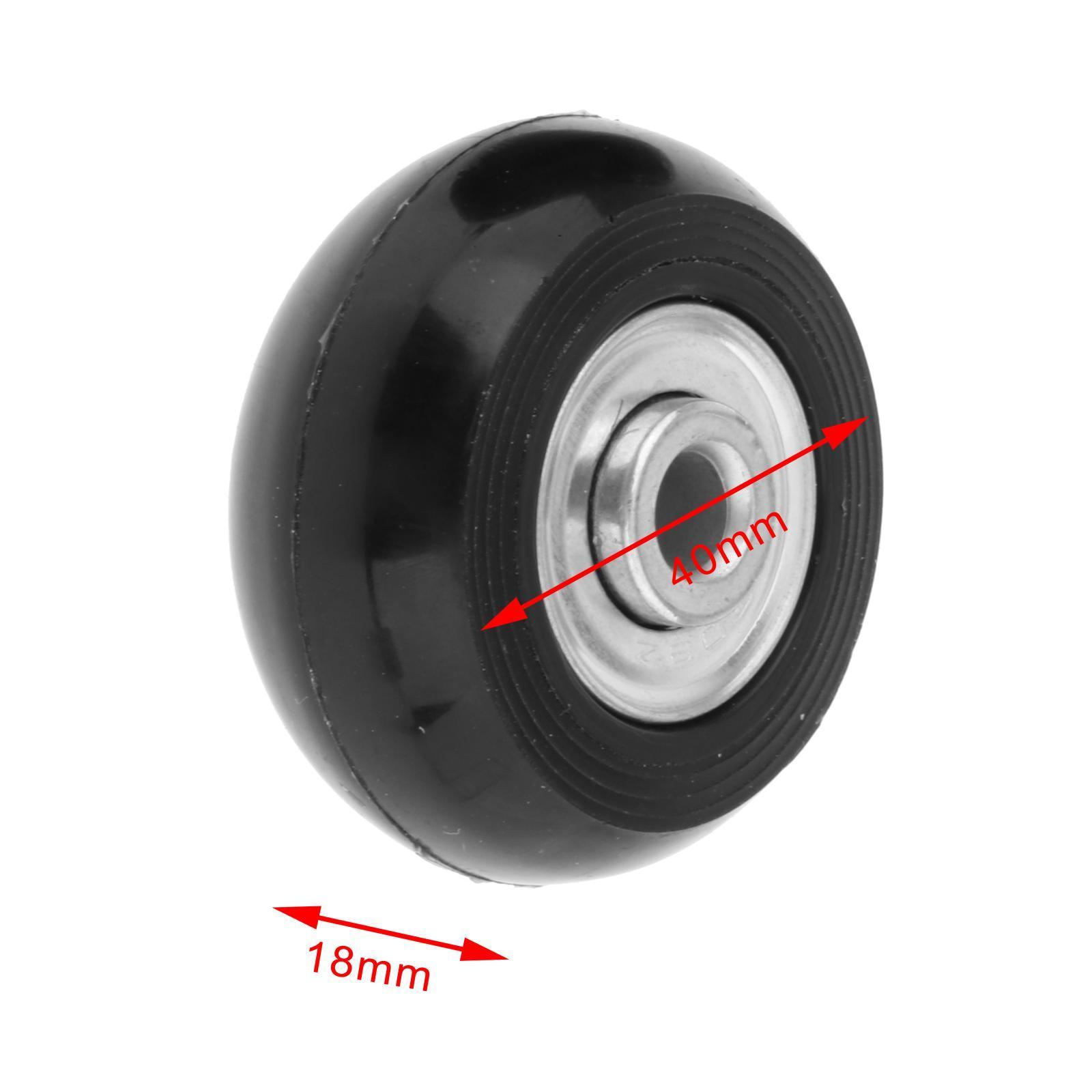 Replacement Suitcase Wheels Flexible Luggage Suitcase Replacement Wheels Set