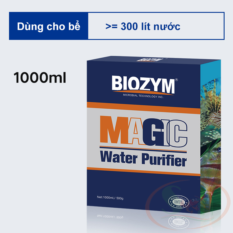 Vật liệu lọc Biozym Purigen Magic Water Purifier khử màu làm trong nước bể cá tép thủy sinh