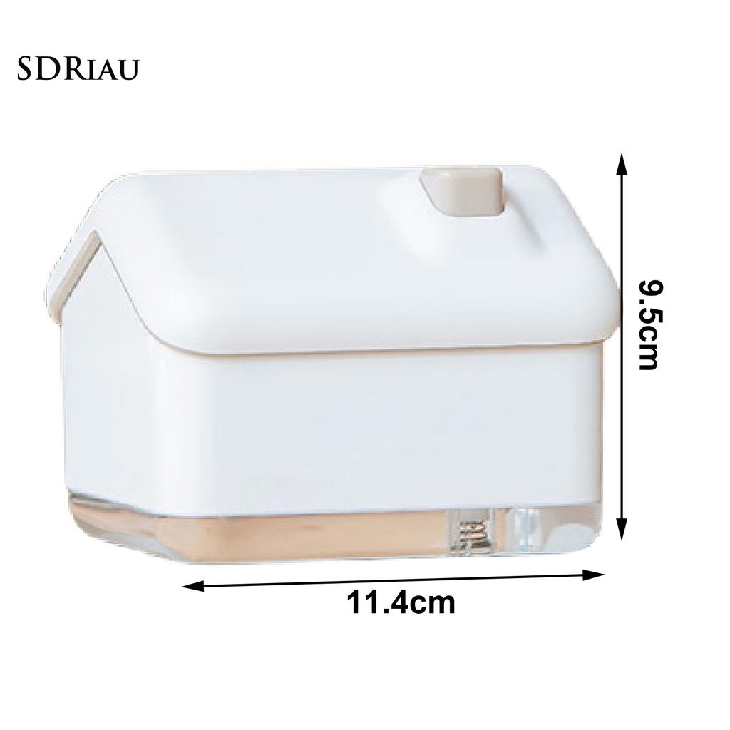Máy Phun Sương Tạo Độ Ẩm Không Khí Mini Hình Ngôi Nhà Tuyết