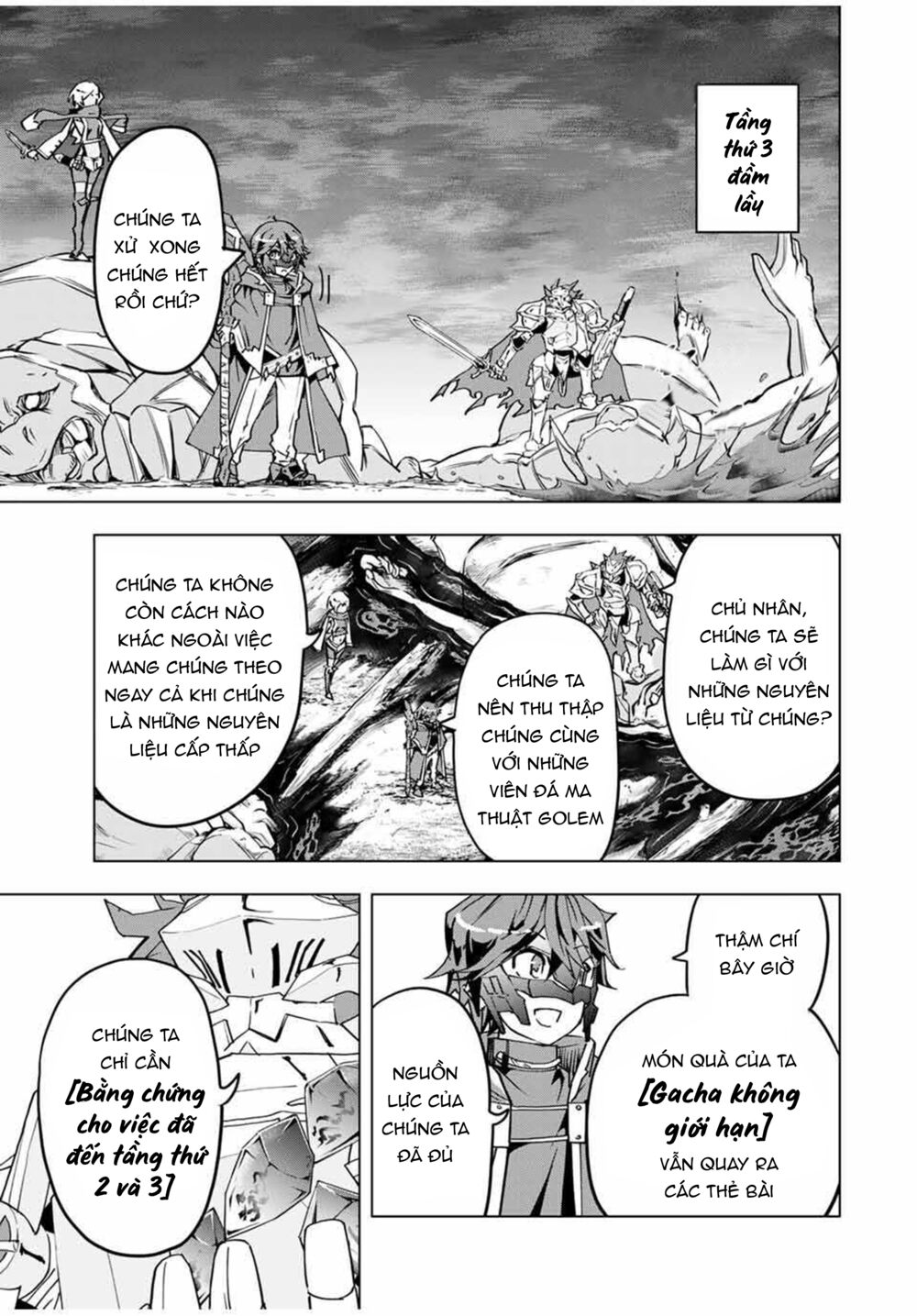 Bị Phản Bội Bởi Đồng Đội Và Sở Hữu [Gacha Không Giới Hạn] Lv.9999 chapter 11 9