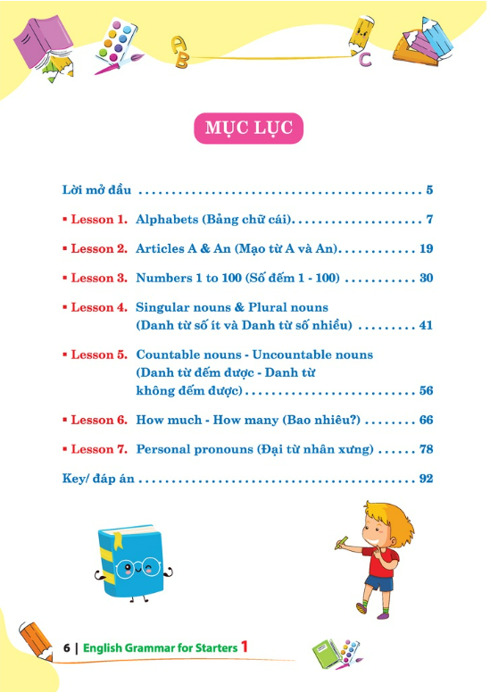 Sách - English grammar for starters 1