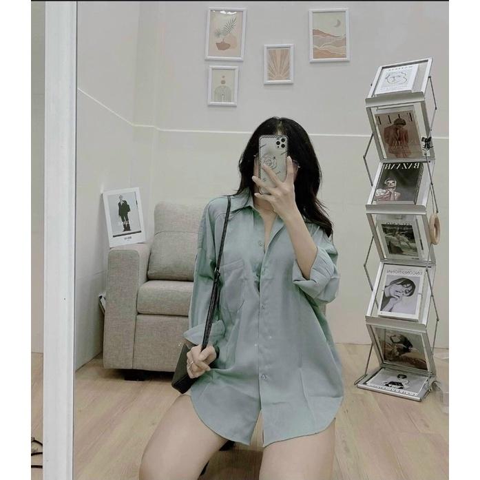 ÁO SƠ MI FORM RỘNG