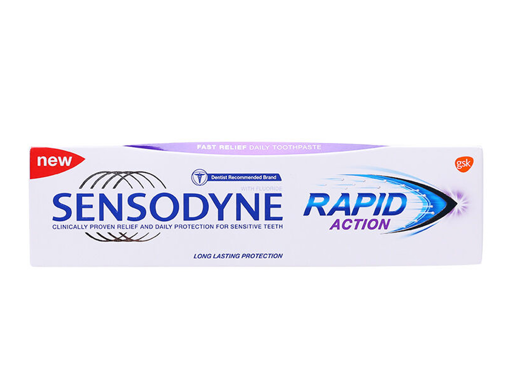 Kem danh rang Sensodyne Rapid Action 100g